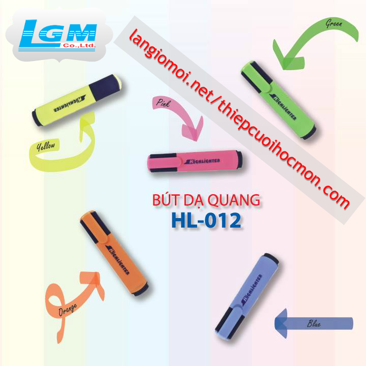 Bút dạ quang Thiên Long HL 012